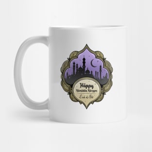 Eid Al Fitr Islamic Mosque Mubarak Mug